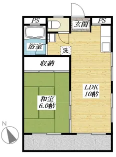 七和ビル【3階】の間取り