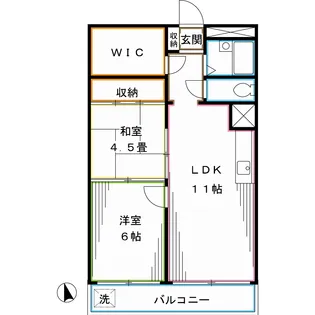 東京都杉並区西荻北2【マンション】の間取り