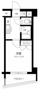 ロイヤルパレス高円寺【7階】の間取り