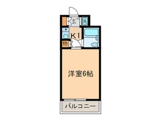 メゾンコモド小石川【2階】の間取り