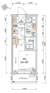 Rising place綾瀬【2階】の間取り