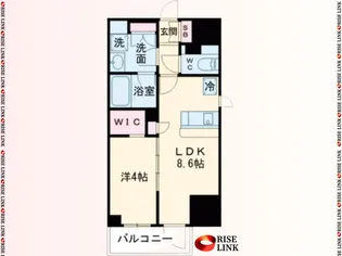 ジオエント池袋【10階】の間取り