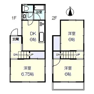 神奈川県平塚市山下3【一戸建】の間取り