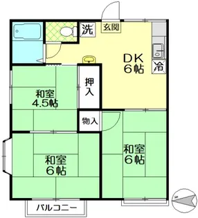 メゾンドエピック【2階】の間取り