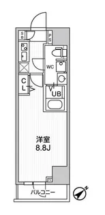 東京都台東区浅草5【マンション】の間取り
