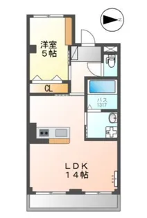 Luminous coat【3階】の間取り