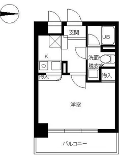東京都杉並区梅里2【マンション】の間取り