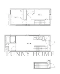 ソルナクレイシア都立大学の間取り