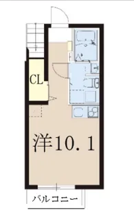 レピュア成増レジデンス【1階】の間取り