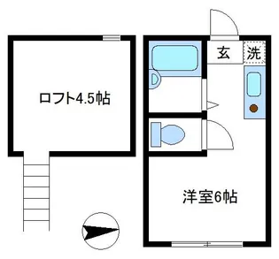 サンクレール白鷺【1階】の間取り