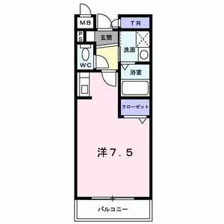 ラピュタ【6階】の間取り
