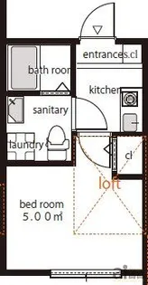 東京都東村山市野口町1【アパート】の間取り