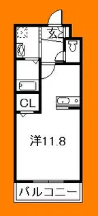 千葉県船橋市山野町【マンション】の間取り