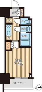 東京都大田区西蒲田7【マンション】の間取り