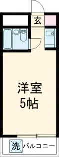 スカイコート尾山台【3階】の間取り