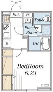 エクレール芦花公園【1階】の間取り