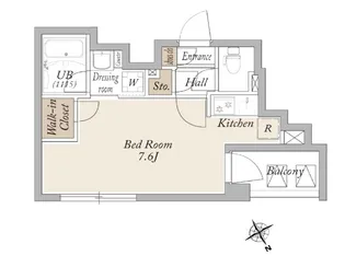 東京都江東区深川2【マンション】の間取り