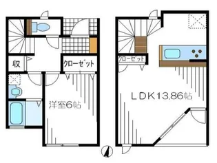 東京都八王子市みなみ野4【一戸建】の間取り