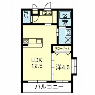 ロイヤルグレージュ【4階】の間取り
