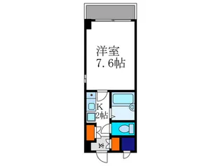 エルマ-ナ出町柳【4階】の間取り
