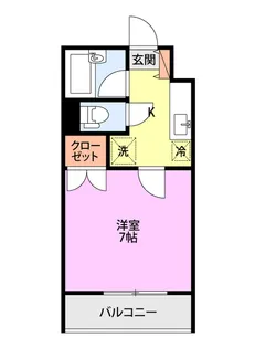 グレース東大畑【2階】の間取り