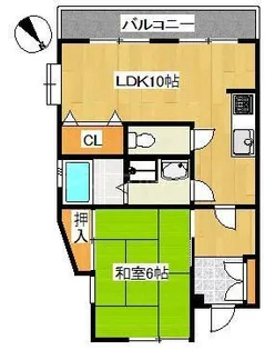 パル三郷【2階】の間取り