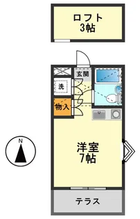サンリブ小岩【1階】の間取り