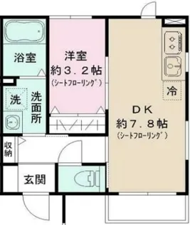 コート西山【2階】の間取り