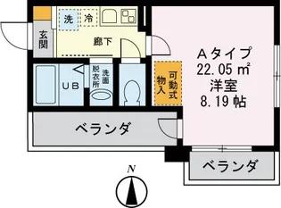 ファインフォレスト【2階】の間取り