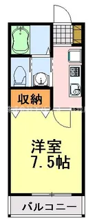 サイプレス【2階】の間取り