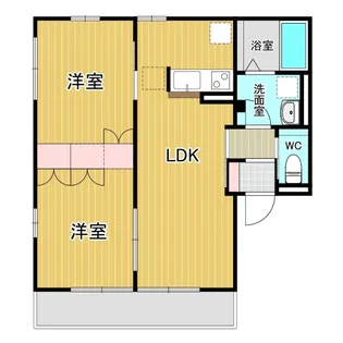 BonheurI【1階】の間取り