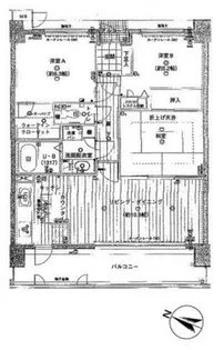 サーパス柏旭町【1階】の間取り
