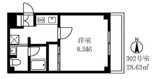 北島マンション【3階】の間取り
