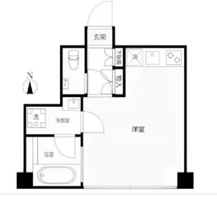 FLEG西麻布vierge【3階】の間取り