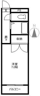 本郷ハイツ【2階】の間取り