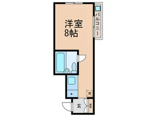 リベルテ石橋【5階】の間取り