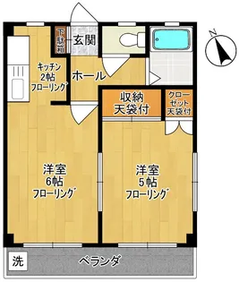 三喜ビル【2階】の間取り
