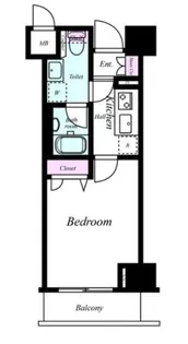 グリフィン横浜・グランビスタ【4階】の間取り