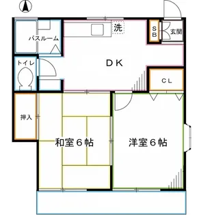 TOWNS タウンズ【2階】の間取り