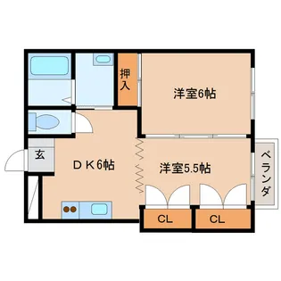 ライフM【2階】の間取り