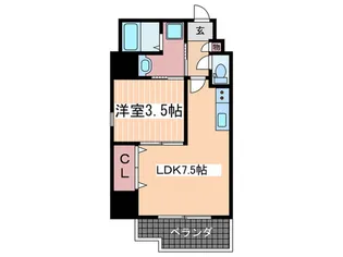 Katayama BLDG22【3階】の間取り