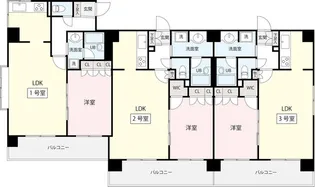 エリューディ船橋本町【4階】の間取り