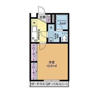 プリマヴェーラ相模台【2階】の間取り