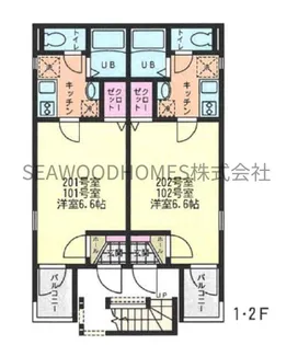 リーヴェルポート金沢文庫I【2階】の間取り