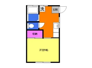 コーポMM【1階】の間取り