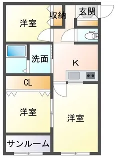 モカハウス【2階】の間取り