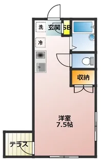 メゾン双葉【1階】の間取り