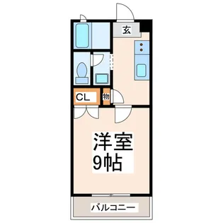 グレイスコート五番館【3階】の間取り