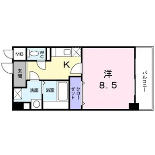 大東ビル【6階】の間取り