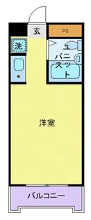 メープル・コープ・ミヤ【4階】の間取り